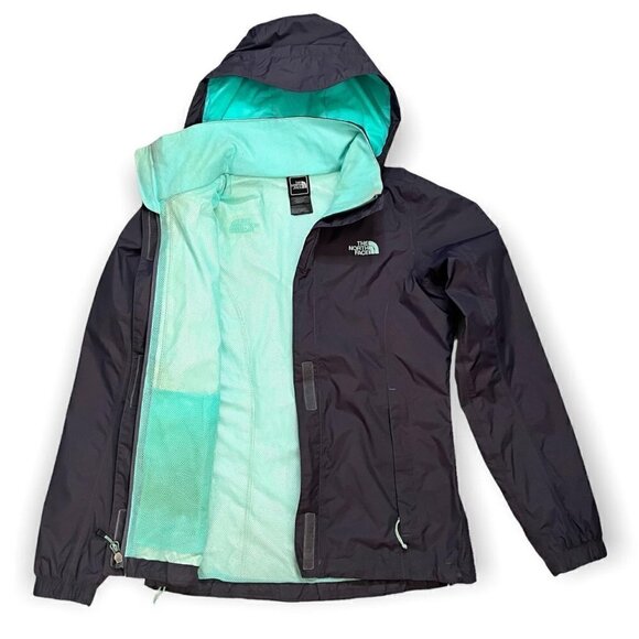 The North Face HyVent Fleece-Lined Waterproof Lightweight Outdoor Jacket XS - Picture 2 of 4